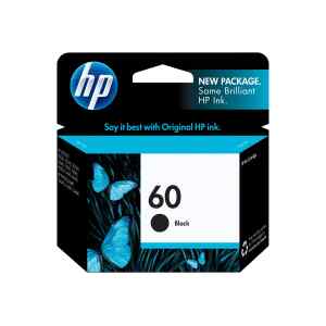 HP 60 – 4 ml – negro – original – cartucho de tinta – para Deskjet F2430, F4213, F4435, F4580; ENVY 100 D410, 11X D411, 12X; Photosmart C4740, D110