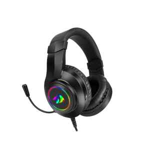 Audifono Gaming Hylas 3.5mm Negro C/Microfono RGB H260 | REDRAGON