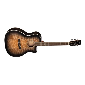 Guitarra Electroacustica con funda TBB | GA-QF TBB – CORT