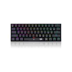Teclado Gaming Dragonborn USB Negro RGB Switch Cafe 60% K630 Mecanico | REDRAGON