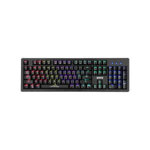Teclado Gaming USB Negro RAINBOW SWITCH Azul KG916 SP Mecanico FULL SIZE | MARVO