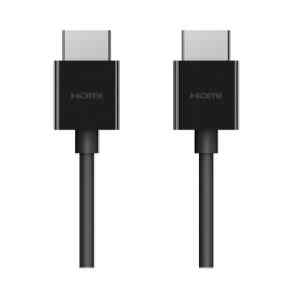 Belkin Ultra High Speed – Cable HDMI – HDMI macho a HDMI macho – 2 m – blindado de dos capas – negro