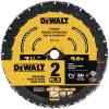 Disco De Sierra, 7-1/4 Pulg, Eje 5/8 Pulg, 24 Dientes, P/Madera Estructural, Blister Con 2 Unidades. Marca Dewalt