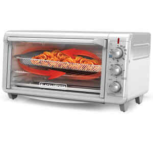 Horno para Freir y Hornear Extra Ancho 5 Funciones | BD TO3265XSS-LA – BLACK+DECKER