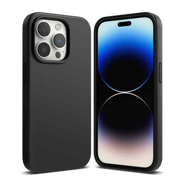 Estuche Silicone Iphone 14 Pro, Negro | RINGKE