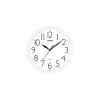 Reloj de Pared Analogo, color Blanco | IQ-05-7DF – CASIO