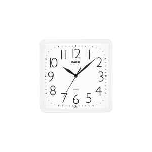 Reloj de Pared Analogo, Pantalla de facil Lectura, Blanco | IQ-06-7DF – CASIO