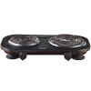 Estufa electrica de mesa de 2 hornillas MARCA BRENTWOOD