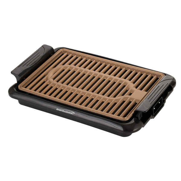 Parrilla electrica de cobre para interiores MARCA BRENTWOOD