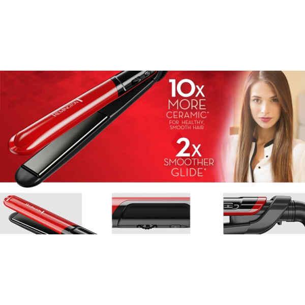 Plancha para cabello de 1″ Slimk Ceramica MARCA REMINGTON
