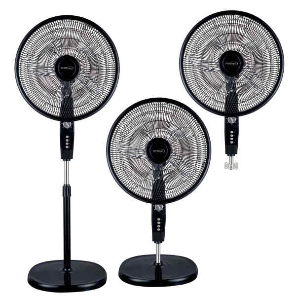 Ventilador 3 en1 de 16″ Negro MARCA PREMIERE BY ABM