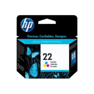 HP 22 – 5 ml – color (cian, magenta, amarillo) – original – cartucho de tinta – para Deskjet F2185, F2187, F2210, F2235, F2240, F2275, F2280, F2290, F375, F4175, F4190, F4194