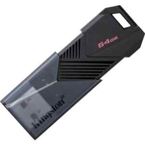 Kingston DataTraveler Onyx – Unidad flash USB – 64 GB – USB 3.2 Gen 1 – negro mate