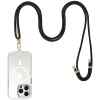 Strap y Go Cuerda Universal para Celular, Negro-Dorado | PRODIGEE