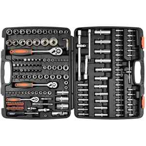 Juego de Ratchet, Copas y Llaves 1/2, 173pcs | 58688.0 – STHOR