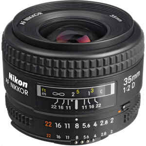 Lente 35MM F/2D AF | AF35MM2D – NIKON