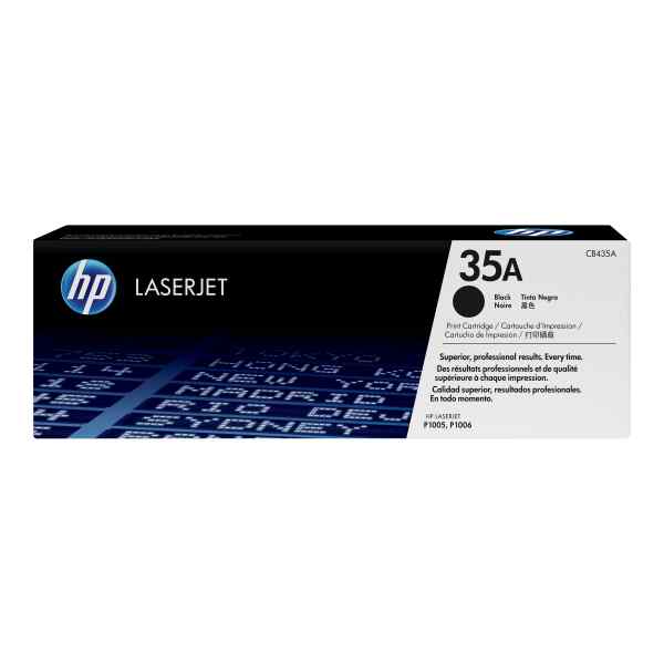 HP 35A – Negro – original – LaserJet – cartucho de tóner (CB435A) – para LaserJet 1005, P1005, P1006, P1007, P1008, P1009