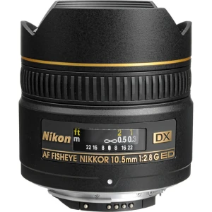 Lente 10.5MM F/2.8G ED AF DX Fisheye | AF10.5MM2.8G – NIKON
