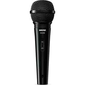 Microfono Dinamico Alambrico de Mano para Voces Principales | SV200 – SHURE