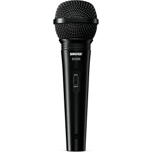 Microfono Dinamico Alambrico de Mano para Voces Principales | SV200 – SHURE
