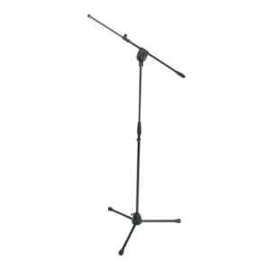 Pedestal para Microfono Doble con Brazo Telescopico, Negro | PRO200BK – PROEL