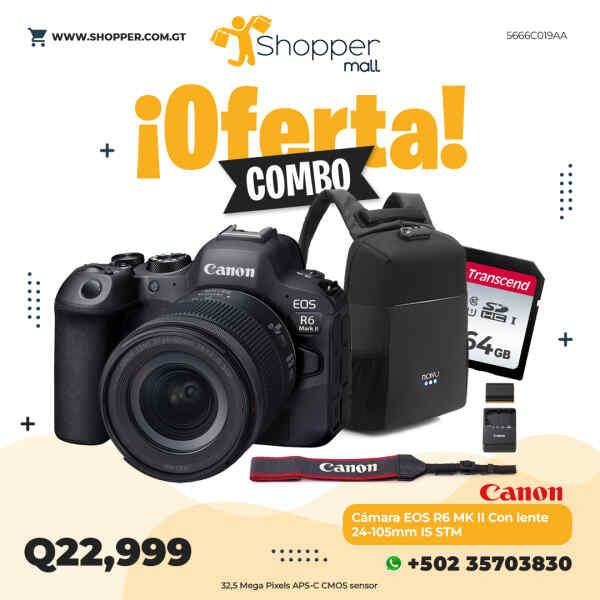 Camara EOS R6 MK II 24-105 MM STM | CANON