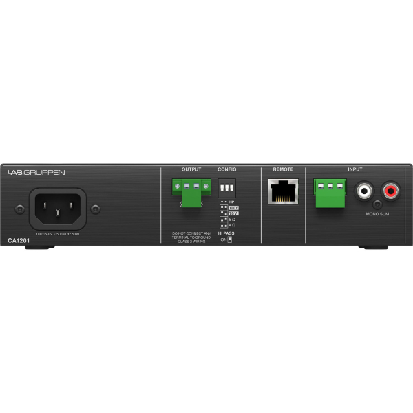 1 Amplificador Mezclador Comercial 4 Entradas CMA1201 - LAB.GRUPPEN 3
