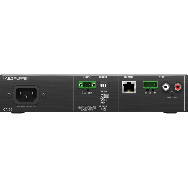 1 Amplificador Mezclador Comercial 4 Entradas CMA1201 - LAB.GRUPPEN 4