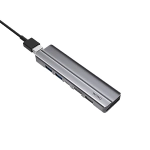 Adaptador HUB USB-C 8 en 1 (T9) Gris | Wi-514984 – Wiwu