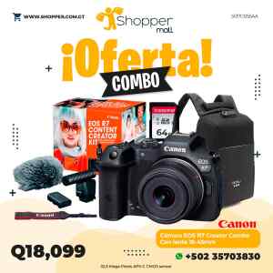 Camara EOS R7 Creator Combo | CANON