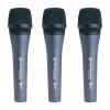 Set de 3 Microfono Dinamico Cardioide, Conectro XLR-3 | 3-PACK-E835 – Sennheiser
