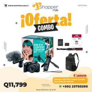 Camara EOS R10 Creator Combo | CANON Camara EOS R10 Creator Combo | CANON