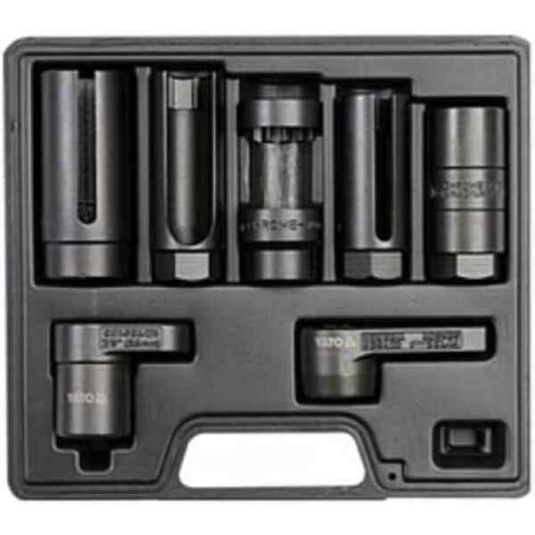 Juego Copas, Inyectores y Sensores de Oxigeno 7pcs | YT-1751 – YATO Juego Copas, Inyectores y Sensores de Oxigeno 7pcs | YT-1751 – YATO