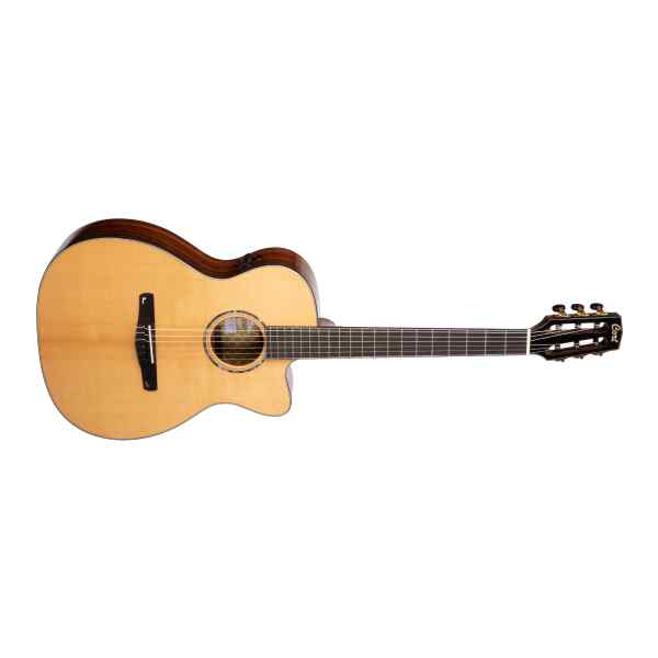 9 Guitarra Electroclasica con Funda NAT GOLD-OC8 NYLON NAT - CORT 1