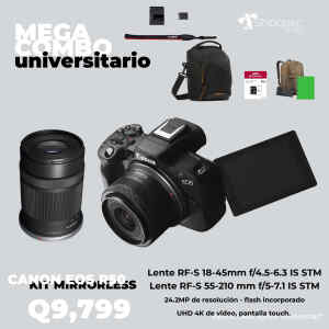 Camara EOS R50 18-45 mm / 55-210 mm kit | CANON