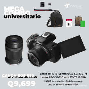 Camara EOS R50 18-45 mm / 55-210 mm kit | CANON