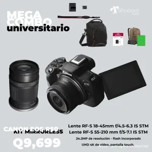 Camara EOS R50 18-45 mm / 55-210 mm kit | CANON