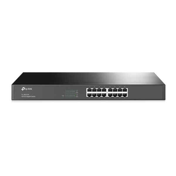 Switch para Montar en Rack 16 Puertos 10/100/1000 19 Pulgadas no Administrable | TL-SG1016 – TP-LINK Switch para Montar en Rack 16 Puertos 10/100/1000 19 Pulgadas no Administrable | TL-SG1016 – TP-LINK