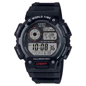 Reloj Digital 5 Alarmas 100m | AE-1400WH-1AVDF – CASIO