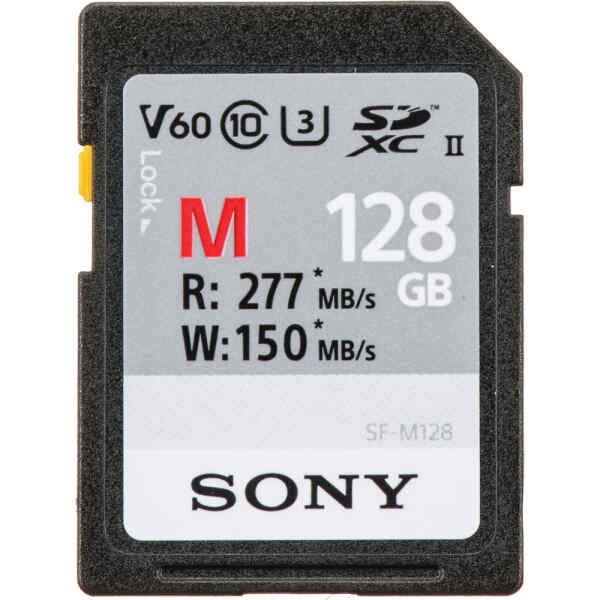 Tarjeta de Memoria SDXC de 128GB, V60 | SON-F-X-SF-M128-T2 – SONY