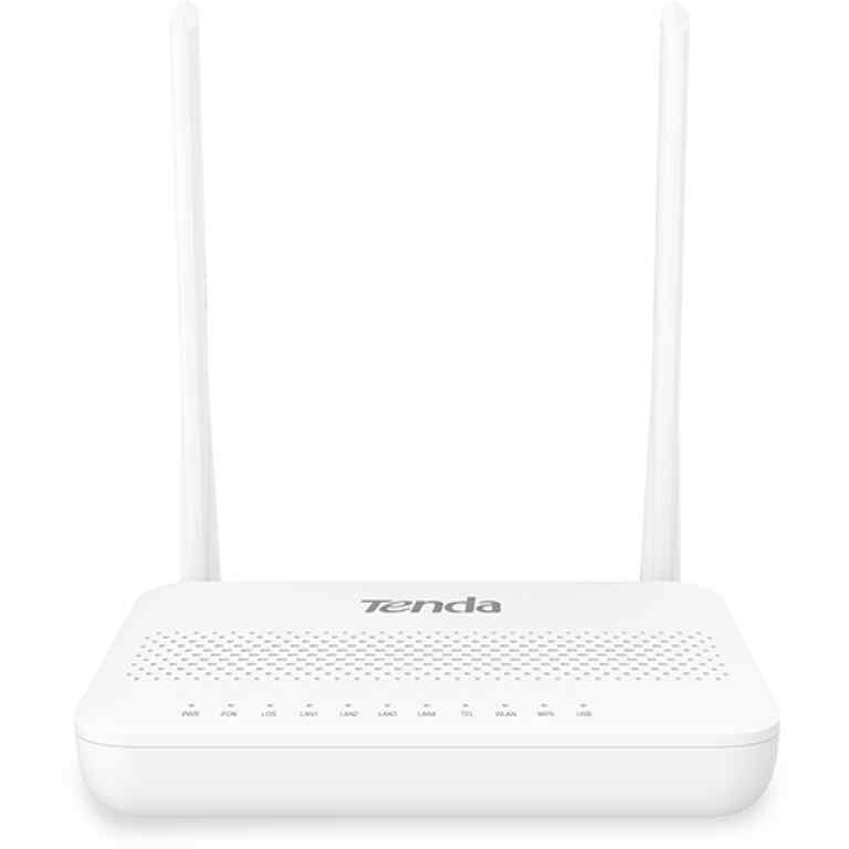 Router WIFI GPON ONT 6DBI 4 Puertos (1XGE 3XFE) 2 Antenas de Alta ...