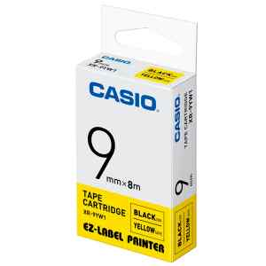 Cinta Rotuladora Yellow/Black | XR-9YW1 – CASIO