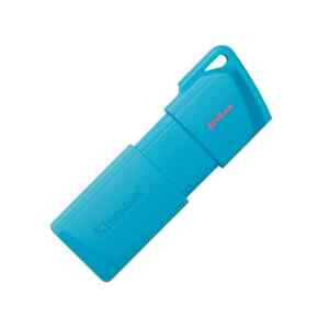 Kingston – USB flash drive – 64 GB – USB 3.2 Gen 1 – NEON Aqua Blue