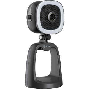 Camara WEB USB 4K con Microfono Y Anillo de Luz LED | BY-CM6B – BOYA