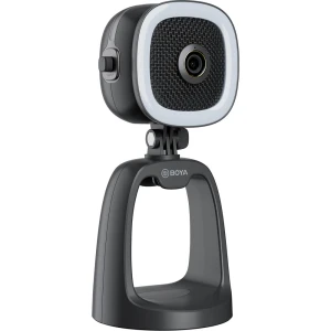 Camara WEB USB 4K con Microfono Y Anillo de Luz LED | BY-CM6B – BOYA