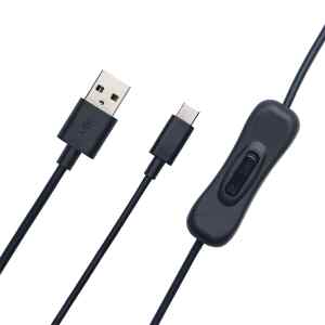 Cable AC USB-A a USB-C con Switch On/Off | OBSBOT