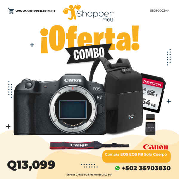 Camara EOS R8 Body | CANON