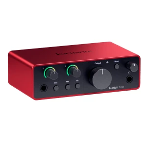 Interfaz de Audio G4 USB C 2-in/2out 24bit/192khz Scarlett Solo | FOCUSRITE