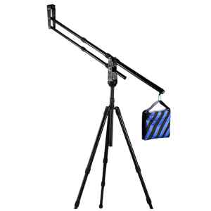Grua de Aluminio con Tripode de Video Profesional, Hasta 5kg | EA-500KF – E-IMAGE