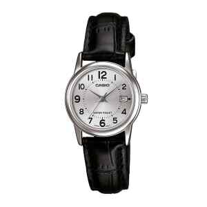 Reloj Standard Analogo Pulsera de Cuero, Resistente al Agua | LTP-V002L-7BUDF – CASIO